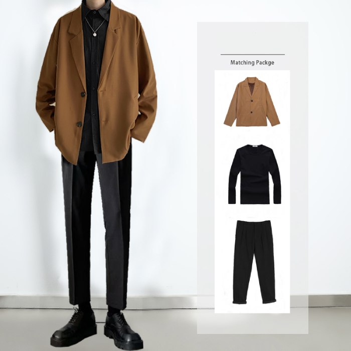 Mix áo blazer cùng len và quần tây lưng cao tạo nên set đồ hoàn hảo cho mùa đông