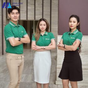 Cotton Mesh Uniform Polo Shirt