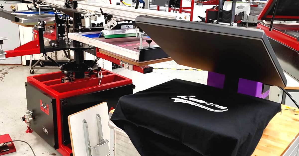 Thermal transfer shirt printing