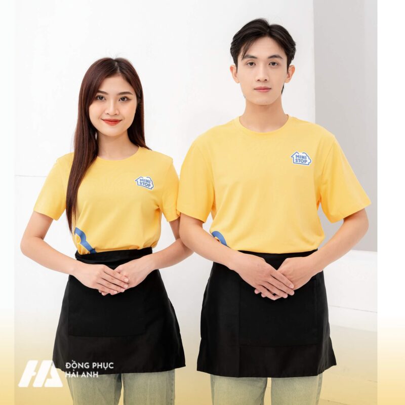 Yellow uniform shirt