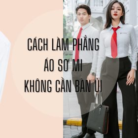 Cách Làm Phẳng Áo Sơ Mi Không Cần Bàn Ủi