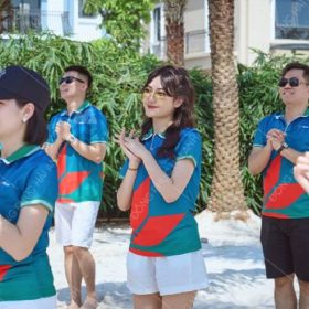 áo team building rở thành một phần không thể thiếu để xây dựng tinh thần đội nhóm