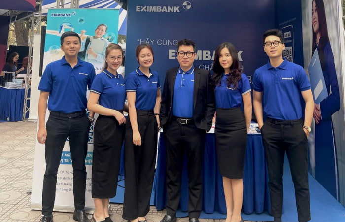 áo thun polo đồng phục Eximbank