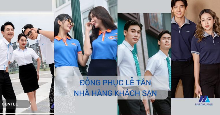 đồng phục lễ tân- đồng phục Hải Anh