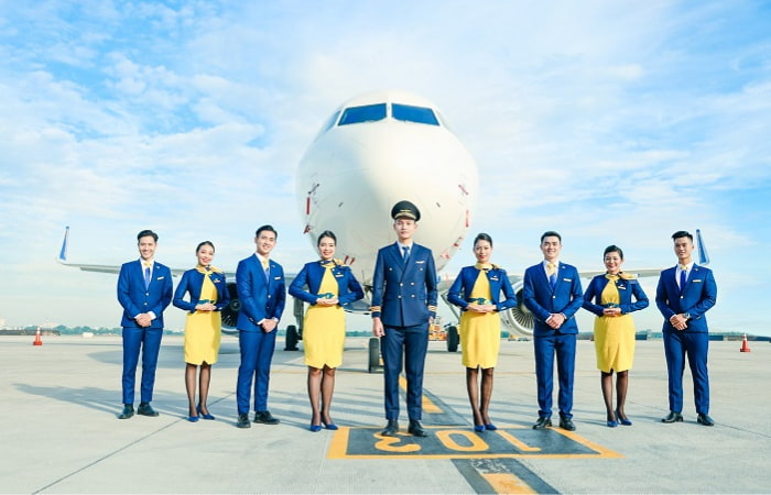 Mẫu đồng phục phi công Vietravel Airlines 