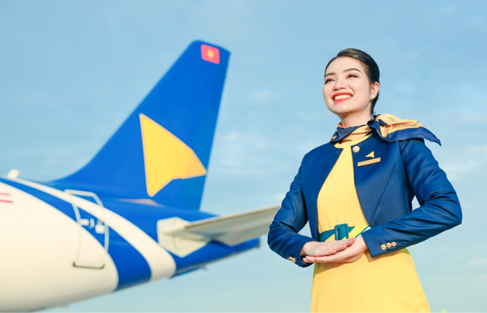 Mẫu đồng phục Vietravel Airlines