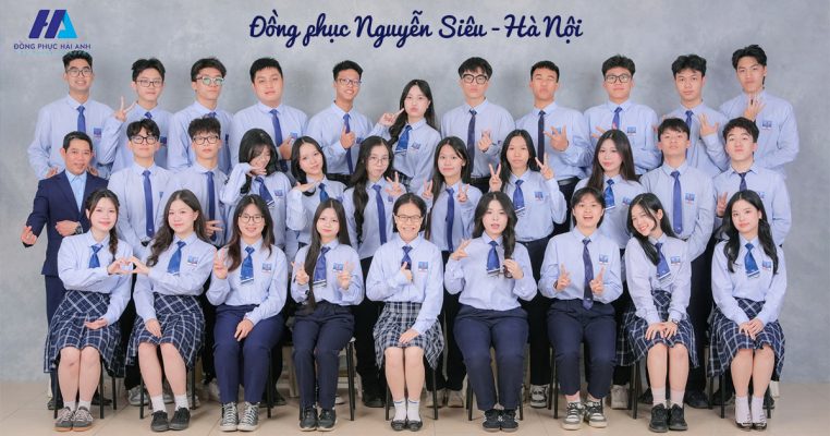 đồng phục thpt Nguyễn Siêu Hà Nội