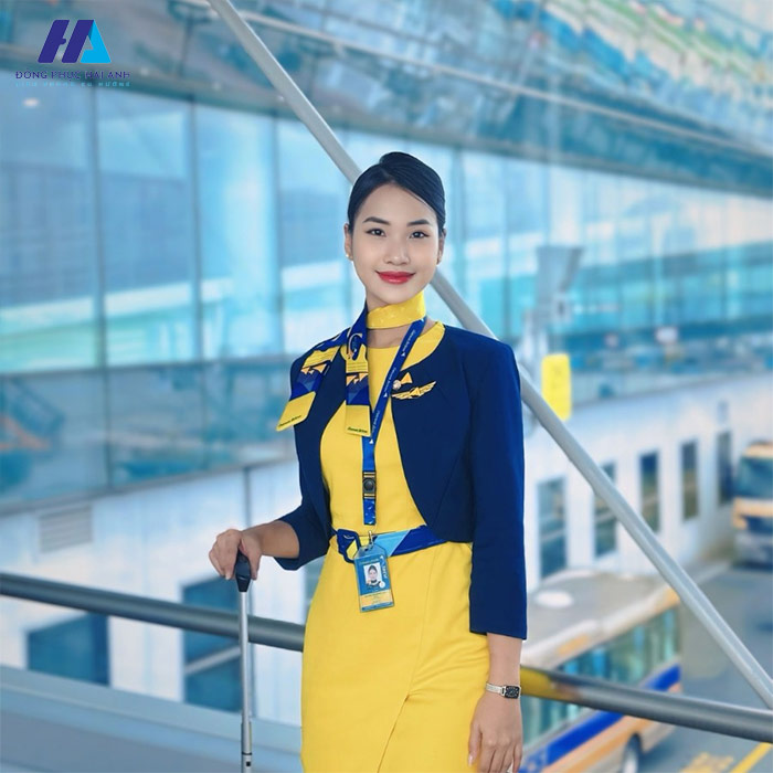 Các chất liệu vải may đồng phục nhân viên Vietravel Airlines