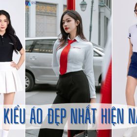 các kiểu áo đẹp nhất hiện nay- đồng phục Hải Anh