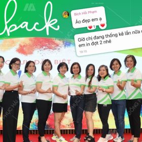 Feedback đồng phục Công ty Herbalife Vietnam- Đồng phục Hải Anh