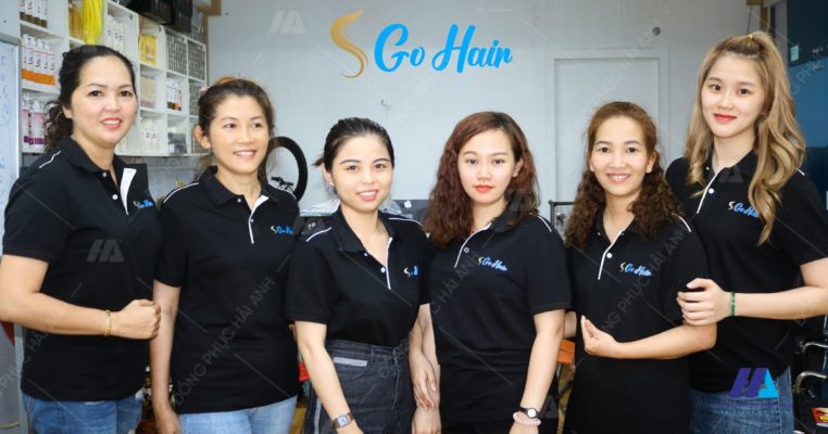 Feedback đồng phục salon Go Hair- Đồng phục Hải Anh