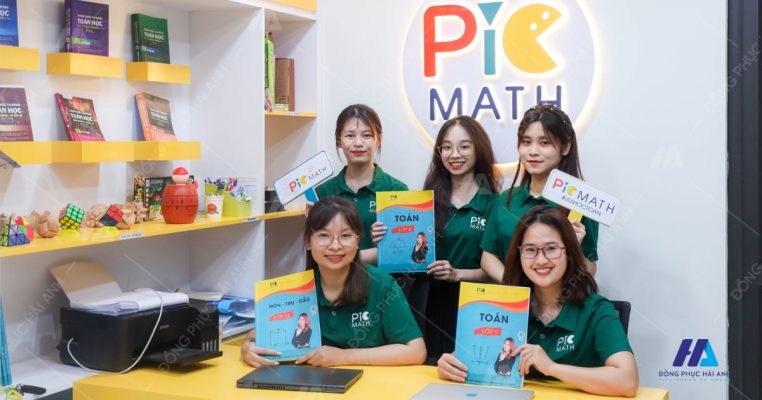 Feedback đồng phục trung tâm dạy toán Pie Math- Đồng phục Hải Anh