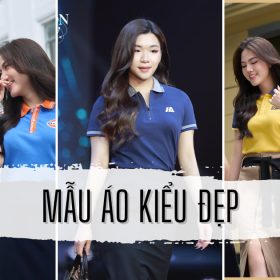 mẫu áo kiểu đẹp- đồng phục Hải Anh