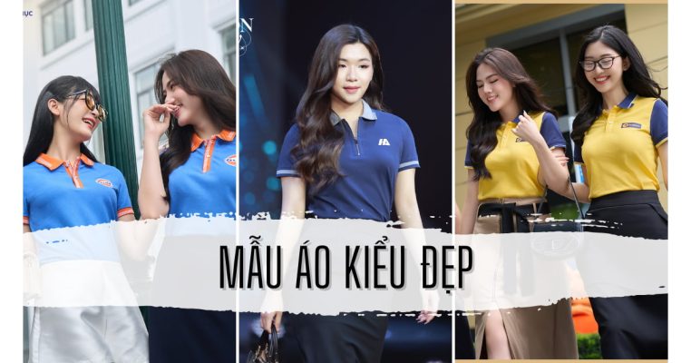 mẫu áo kiểu đẹp- đồng phục Hải Anh