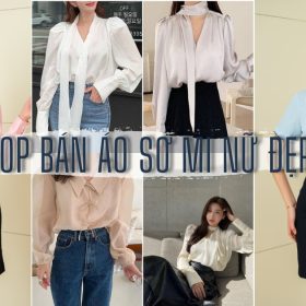 Shop bán áo sơ mi nữ đẹp- đồng phục Hải Anh