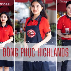 đồng phục highlands- đồng phục Hải Anh