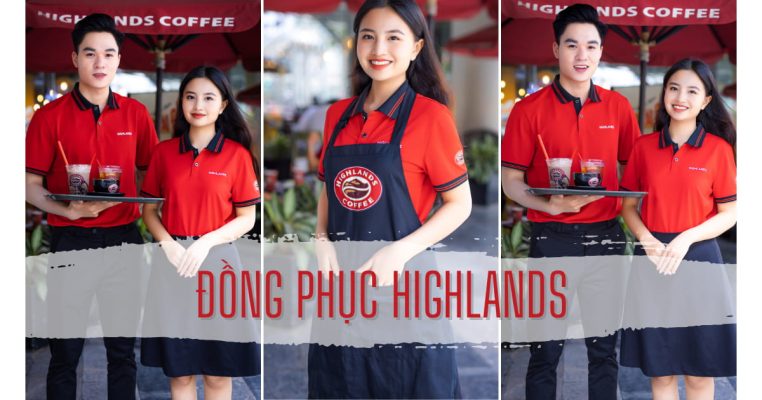 đồng phục highlands- đồng phục Hải Anh