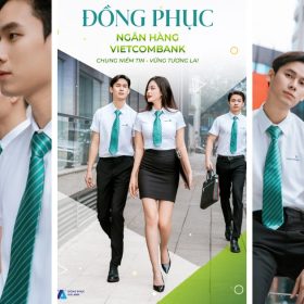 Mẫu Đồng Phục Vietcombank- đồng phục Hải Anh