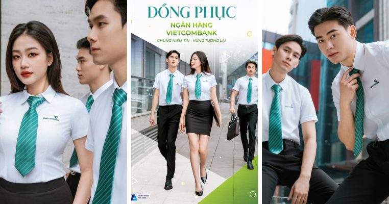 Mẫu Đồng Phục Vietcombank- đồng phục Hải Anh