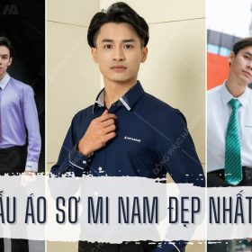 Những mẫu áo sơ mi nam đẹp nhất hiện nay- đồng phục Hải Anh