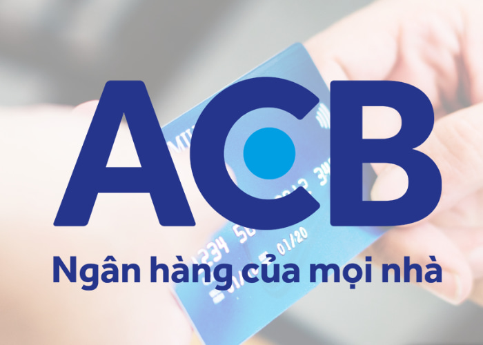 Logo của ngân hàng ACB mang thông điệp trong từng chữ cái