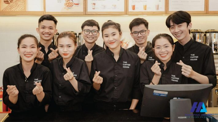 đồng phục the coffee house- đồng phục Hải Anh