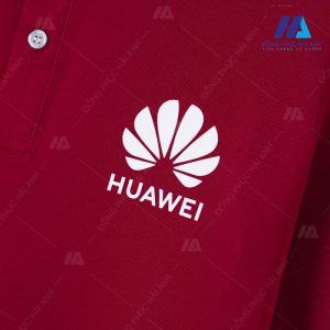Mẫu áo đồng phục dài tay công ty Huawei- đồng phục Hải Anh