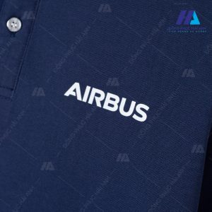 Mẫu đồng phục áo thun dài tay Airbus- đồng phục Hải Anh