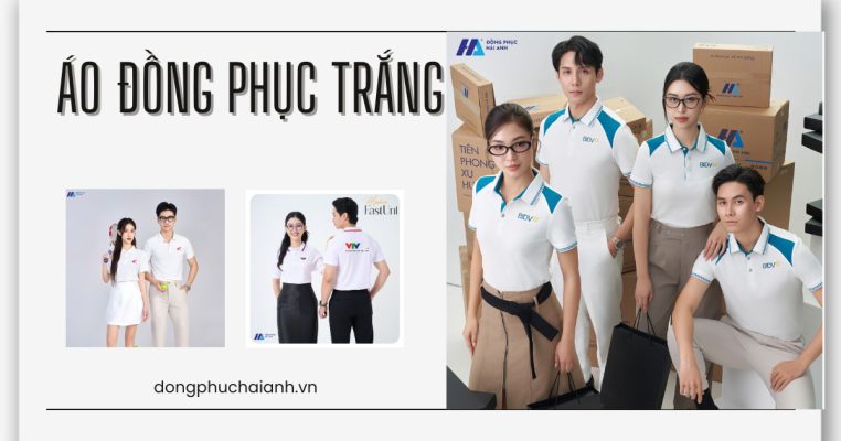 Áo đồng phục trắng- đồng phục Hải Anh