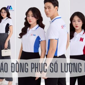 đặt áo đồng phục số lượng ít- đồng phục Hải Anh