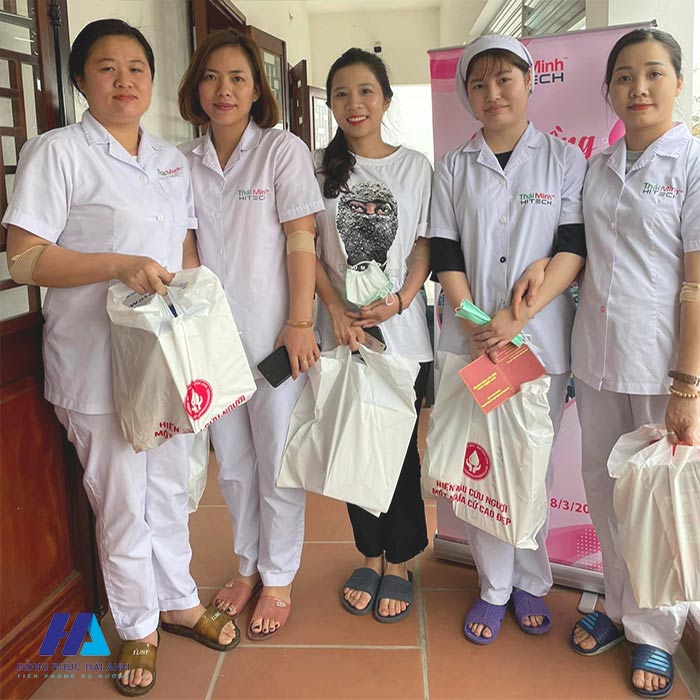 Chỉn chu và chuyên nghiệp với mẫu đồng phục blouse Thái Minh Pharmaceuticals 