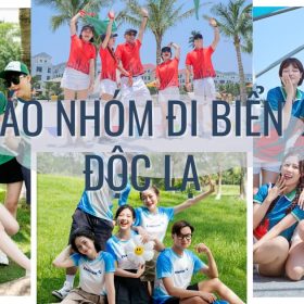 Áo nhóm đi biển độc lạ- đồng phục Hải Anh