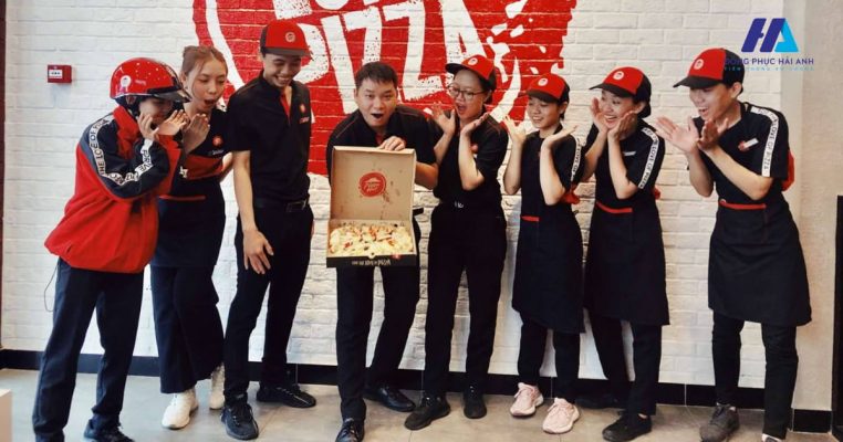 Đồng phục Pizza Hut- Đồng phục Hải Anh