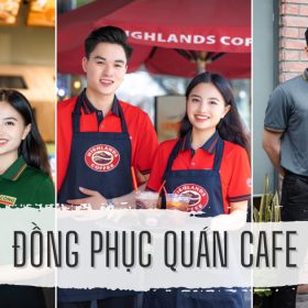 Đồng phục quán cafe- đồng phục Hải Anh