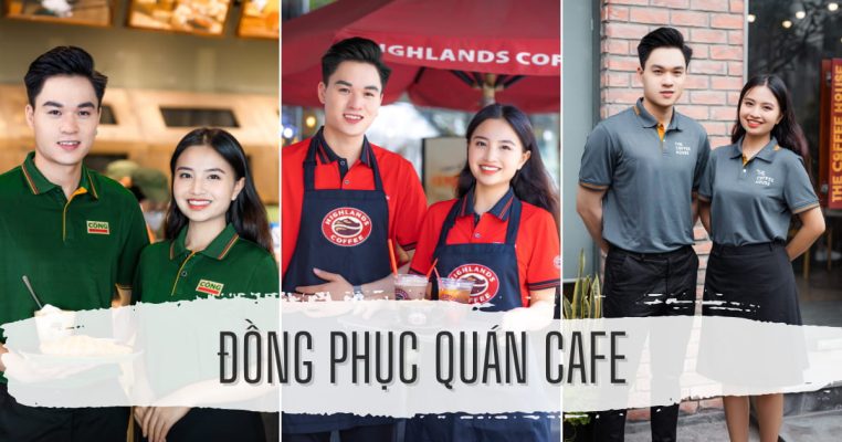 Đồng phục quán cafe- đồng phục Hải Anh