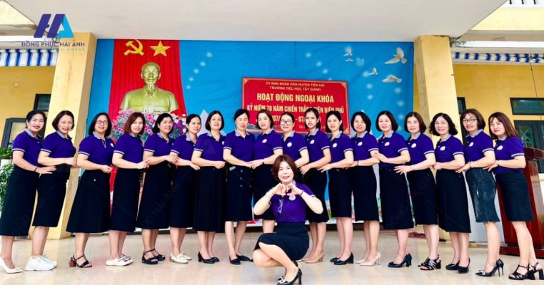 đồng phục Trường tiểu học Tây Giang- đồng phục Hải Anh