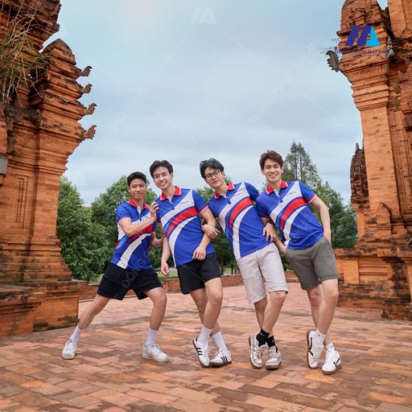 Mẫu áo đồng phục team building công ty MobiFone