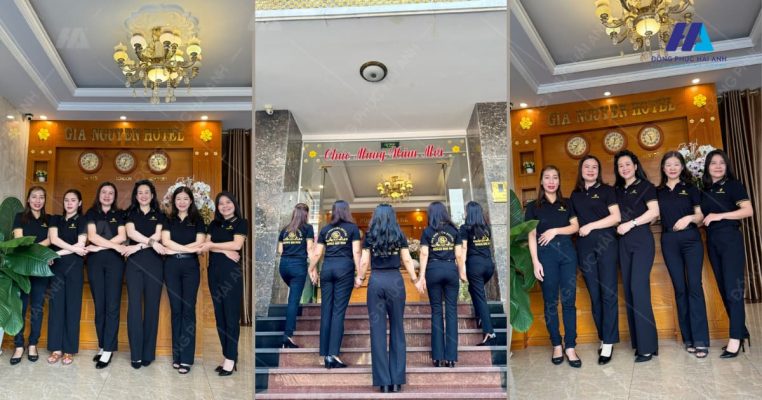 Đồng phục Gia nguyễn hotel- đồng phục Hải Anh