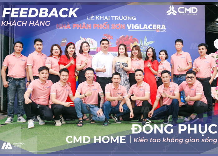 Những lợi ích của mẫu áo polo đồng phục của công ty CMD Home