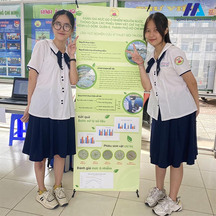 Đồng phục THPT Nguyễn Hiền giúp kéo gần các em học sinh lại gần nhau