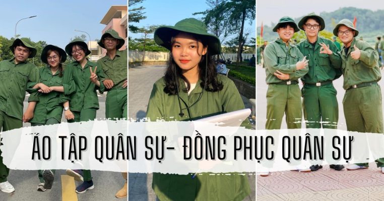 áo tập quân sự- đồng phục Hải Anh