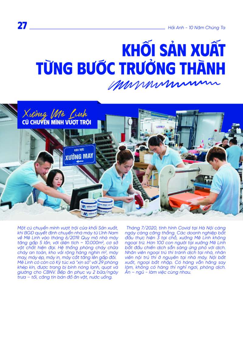 Tạp chí đồng phục Hải Anh 