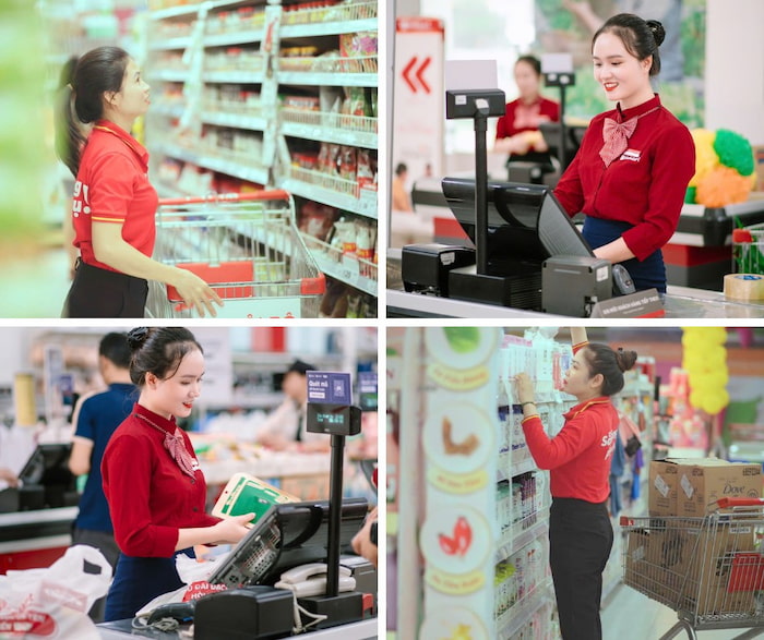 Masan chú trọng đến đồng phục của Vinmart
