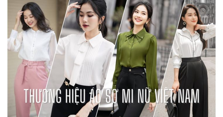 thương hiệu áo sơ mi nữ Việt Nam