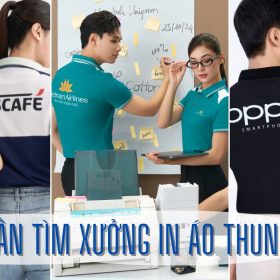 Cần tìm xưởng in áo thun- đồng phục Hải Anh