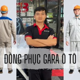 đồng phục gara ô tô- đồng phục Hải Anh