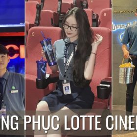 đồng phục lotte cinema- đồng phục Hải Anh