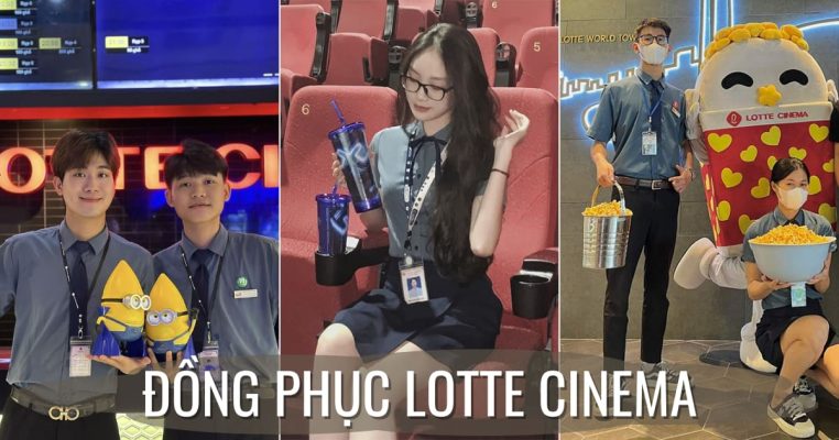 đồng phục lotte cinema- đồng phục Hải Anh