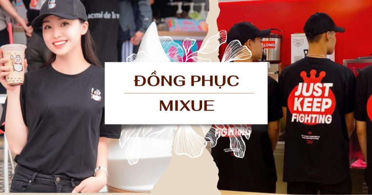 đồng phục mixue- đồng phục Hải Anh