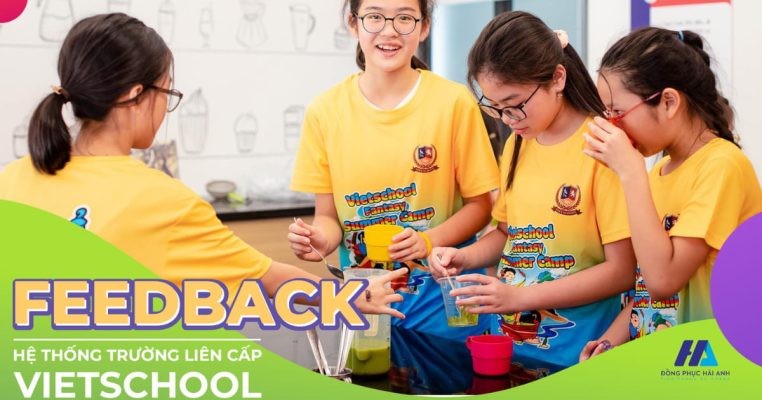 Đồng phục trường liên cấp Vietschool- Đồng phục Hải Anh